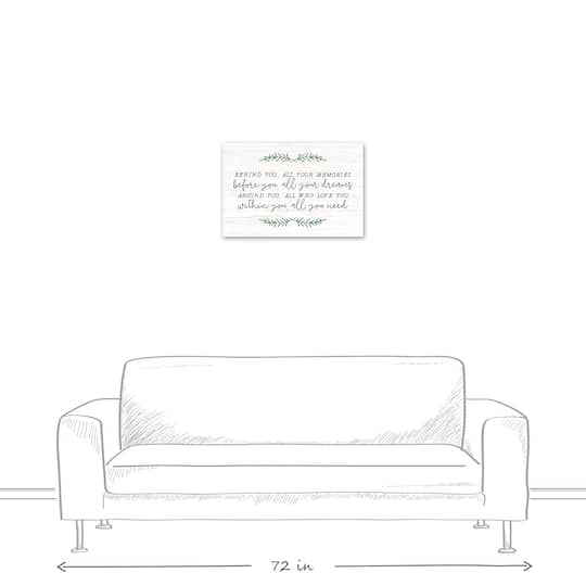 All You Need 24" x 16" Canvas Wall Art